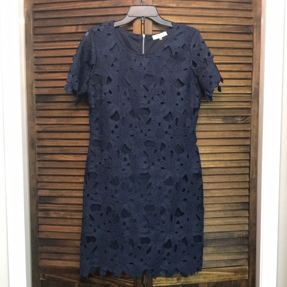 Navy Dress, Sz LG